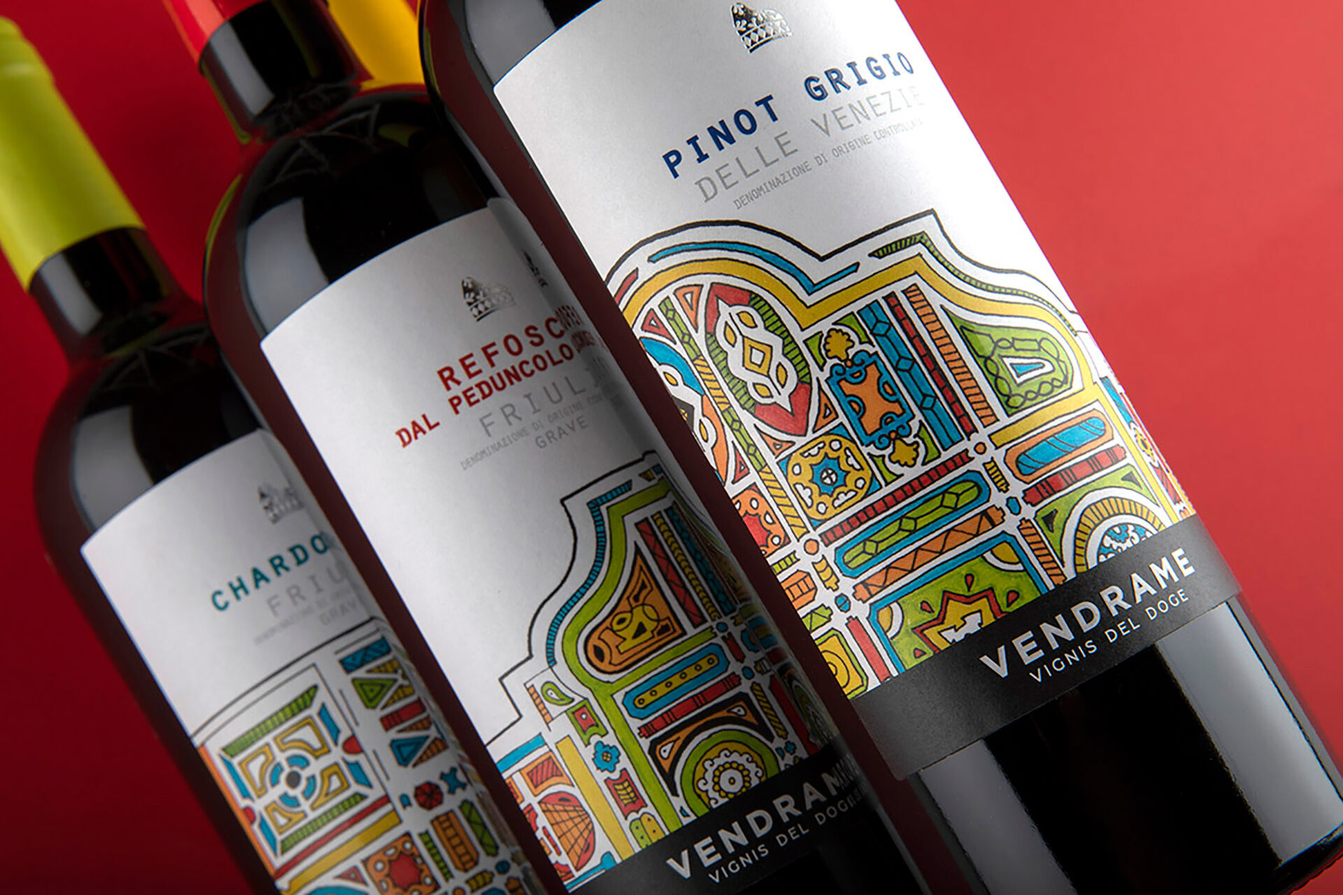 Vendrame  Rebranding &  Label Design