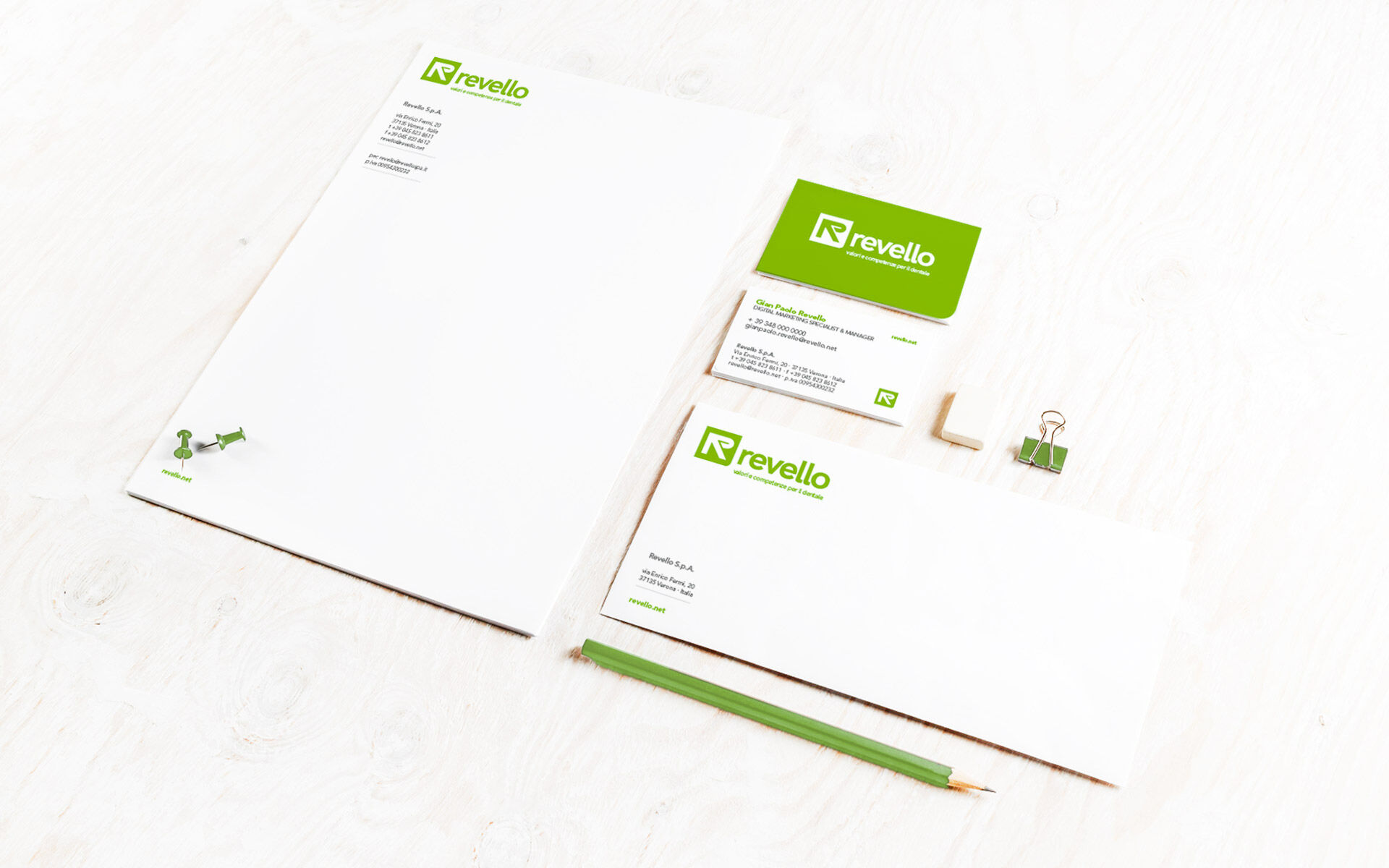 Revello  Corporate Rebranding