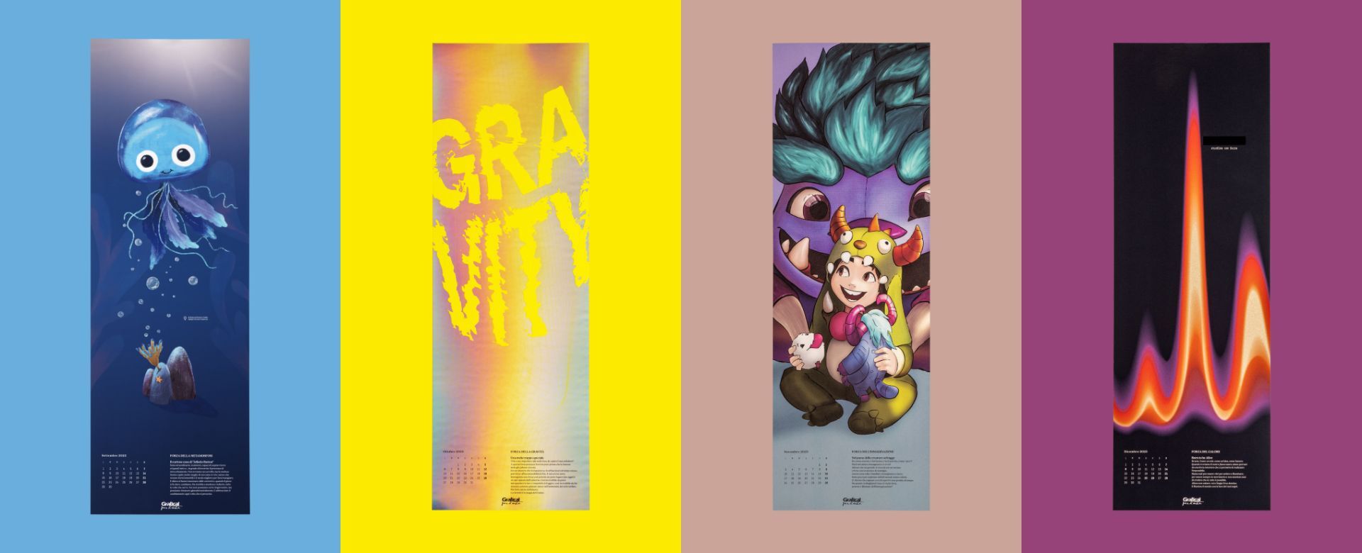 Grafical  Visual Calendar 2025