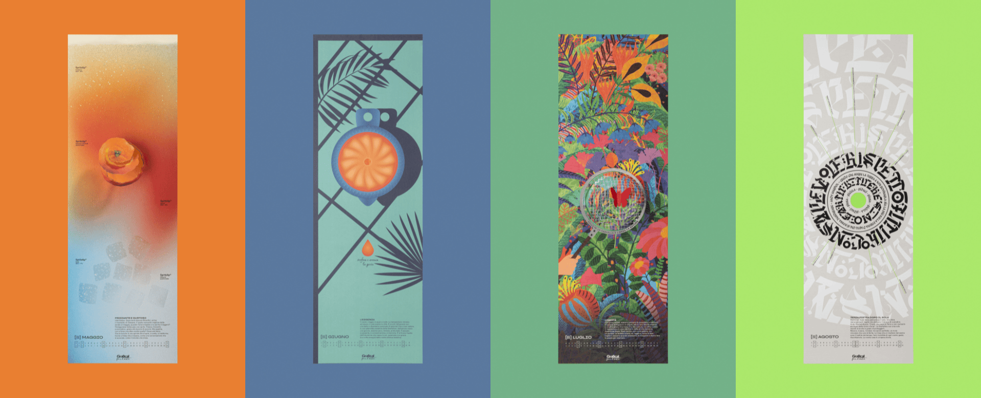 Grafical  Visual Calendar 2026